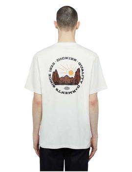 Camiseta Dickies Outdoor Egret Hombre Blanco