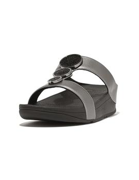 Sandalias Fitflop Halo Bead Circle Negra