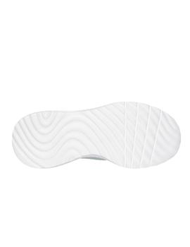 Zapatillas Skechers Bobs Squad Mujer Verde