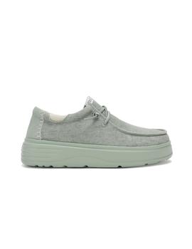 Zapatillas Pitas Wallabi Daisy Mujer Verde