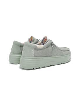 Zapatillas Pitas Wallabi Daisy Mujer Verde