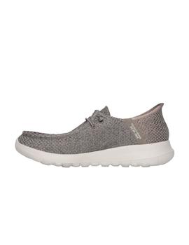 Zapatillas Skechers Slip-ins Go Walk Max Hombre Taupe