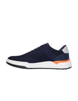 Zapatillas Skechers Corliss Dorset  Hombre Azul