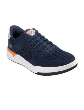 Zapatillas Skechers Corliss Dorset  Hombre Azul