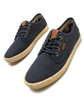 Zapatillas Mustang Pluton Hombre Azul
