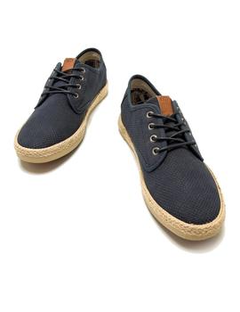 Zapatillas Mustang Pluton Hombre Azul