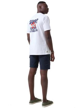 Camiseta Altonadock Aloha Hombre Blanca