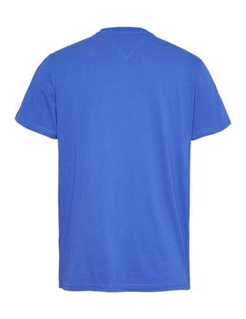 Camiseta Tommy Slim Essential Hombre Azul