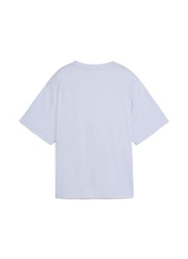 Camiseta Puma Tad Essential Mujer Lila