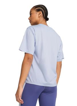 Camiseta Puma Tad Essential Mujer Lila