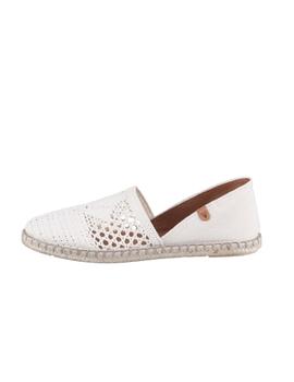 Alpargatas Verbenas Carmen Crochet Mujer Crudo