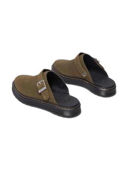 Zuecos DR Martens Mule Brookline Unisex Oliva