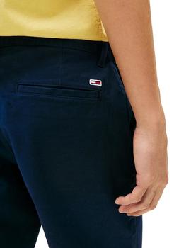 Pantalón Tommy Scanton Hombre Azul