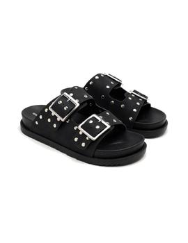 Sandalias Gioseppo Tachas Alburg Mujer Negro