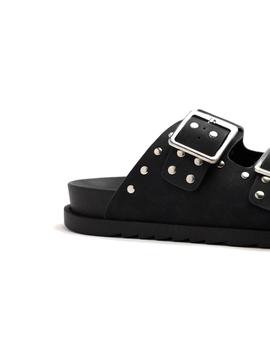 Sandalias Gioseppo Tachas Alburg Mujer Negro