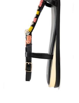 Sandalias Gioseppo Piel Abalorios Tilton Mujer Multicolor