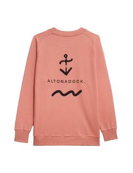 Sudadera Altonadock Terracota Hombre Coral