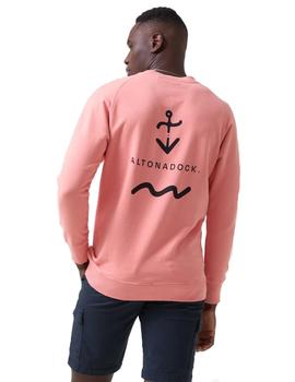 Sudadera Altonadock Terracota Hombre Coral