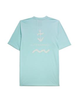 Camiseta Altonadock Aguamarina Hombre Azul