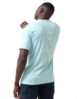 Camiseta Altonadock Aguamarina Hombre Azul