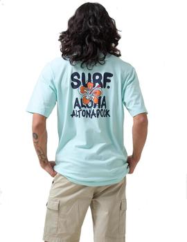 Camiseta Altonadock Hombre Azul Claro