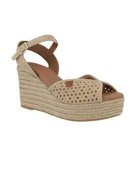 Sandalias Popa Benisa Picado Mujer Beige