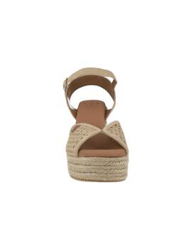 Sandalias Popa Benisa Picado Mujer Beige