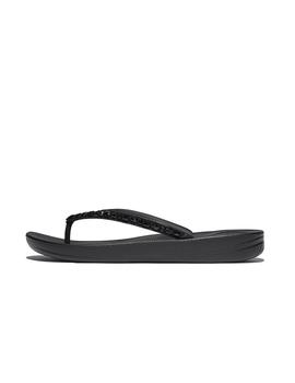 Sandalias Fitflop MultiCrystal Ergonomic Mujer Negro