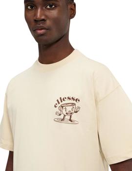 Camiseta Ellesse Mulini Hombre  Beige
