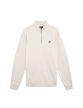 Sudadera Lyle & Scott Loopback Hombre Blanco