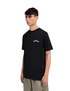 Camiseta Ellesse Courtside Club Hombre Negra