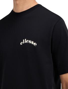 Camiseta Ellesse Courtside Club Hombre Negra
