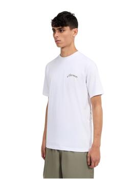 Camiseta Ellesse Courtside Club Hombre Blanca