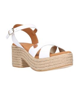 Sandalias Popa Clifton Piel Blanco Napa
