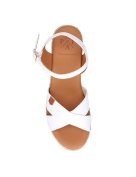 Sandalias Popa Clifton Piel Blanco Napa
