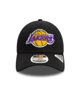 Gorra New Era Los Angeles Lakers Strech Hombre Negro