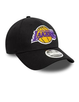 Gorra New Era Los Angeles Lakers Strech Hombre Negro