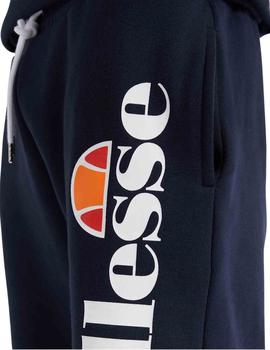 Pantalón Corto Ellesse Bossini Fleece Hombre Azul