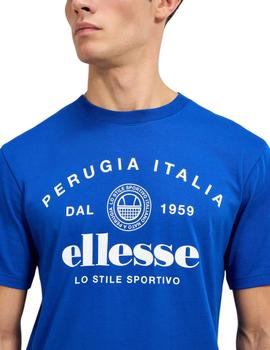 Camiseta Ellesse Pepito Hombre Azul