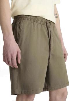 Pantalón Corto Vans Range Relaxed Elastic Hombre Kaki
