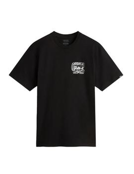Camiseta Vans Next Stop Hombre Negro