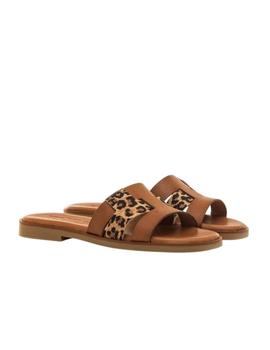 Sandalias Mustang Vaquetilla Avellana Mujer Multicolor