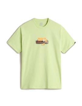 Camiseta Vans Times Up Hombre Lima