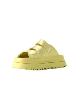 Sandalias Ugg Goldenglow Slide Mujer Verde