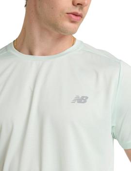 Camiseta New Balance Essentials Hombre Verde