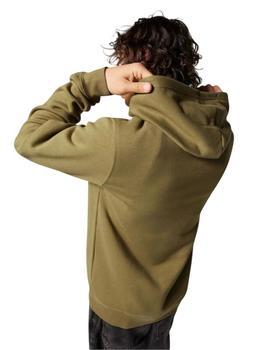 Sudadera Capucha Convers Go-To Embroidered Star Unisex Verde