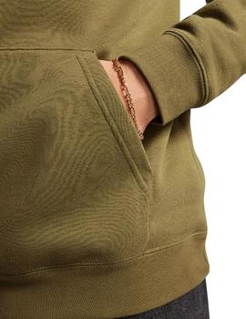 Sudadera Capucha Convers Go-To Embroidered Star Unisex Verde