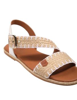 Sandalias Popa Leyte Galeria Mujer  Blanco