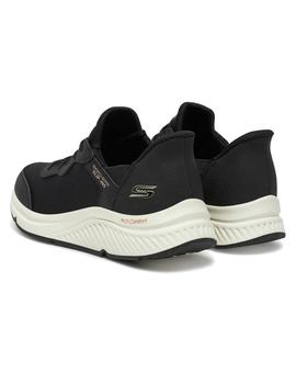 Zapatillas Skechers Bobs Arch Comfort Mujer Negro