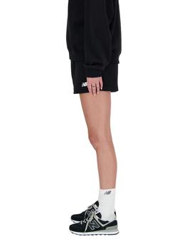 Pantalón Corto New Balance Essentials Negro Mujer